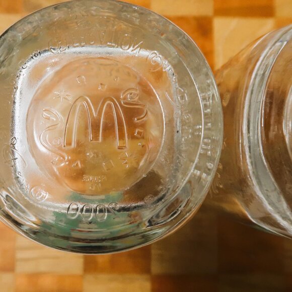 McDonalds Disney Micky Mouse Glass Cup Set of 2 Year 2000 - Picture 3 of 11